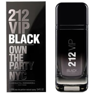 Apa de parfum Carolina Herrera 212 Vip Black, Barbati, 100ml